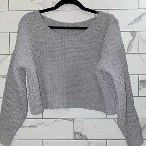 Gray Heavy Sweater